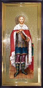 Храмова ікона "Святий благовірний князь Олександр Невський"