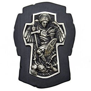 Ікона "Хрест Архангела Михаїла" в сріблі в Києві от компании Иконная лавка