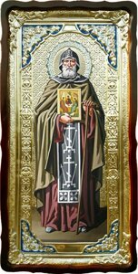 Церковна ікона "Святий Олександр Свірський"