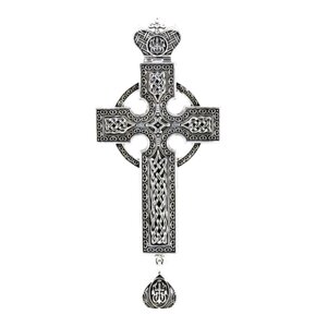 Хрест для священнослужителя срібний з оксидуванням