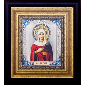 Ікона "Свята Тетяна" зі срібла