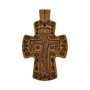 Хрестик дерев'яний з молитвою в Києві от компании Иконная лавка