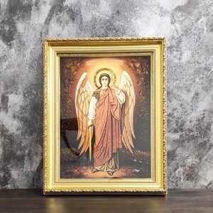 Янтарна ікона Святої Архангел Михаїл 15x20 см