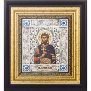 Ікона "Святий Іоанн Воїн" зі срібла