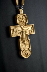 Хрест наперсний єрейський №3 (дерев'яний) в Києві от компании Иконная лавка