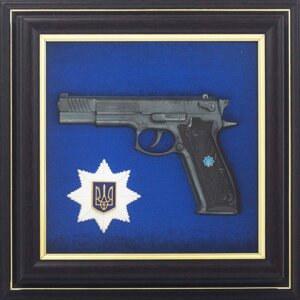 Пістолет Форт з поліцейською емблемою для колекціонерів в Києві от компании Иконная лавка