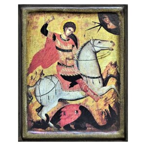 Ікона "Святий Георгій Побідоносець" на дереві