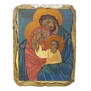 Ікона фреска "Святе Сімейство"
