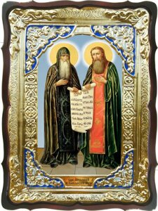 Ікона для храму "Святі Антоній і Феодосій Печерські"