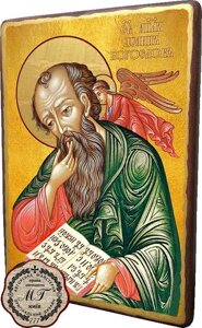 Дерев'яна ікона Святий апостол Іоанн Богослов