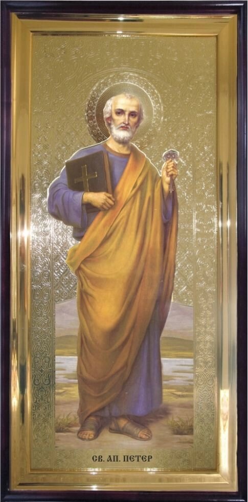 Храмова ікона Святий апостол Павло 120х60 см - фото