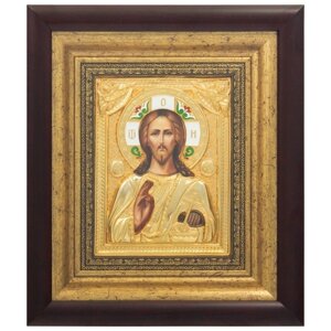 Ікона "Ісус Христос" зі срібла в Києві от компании Иконная лавка