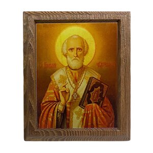 Ікона "Святий Миколай Чудотворець" на підставці