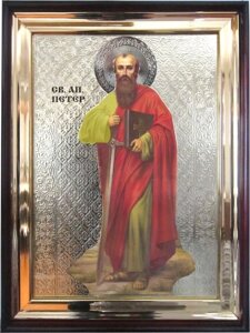 Храмова ікона Святий апостол Петро 56х46 см в Києві от компании Иконная лавка