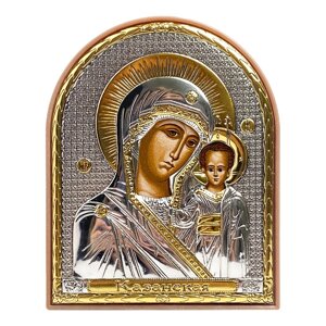 Ікона "Богородиця Казанська" грецька з позолотою