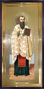 Храмова ікона "Святий Василій Великий" №1