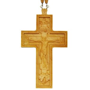Хрест наперсний протоієрейський №1 (дерев'яний) в Києві от компании Иконная лавка