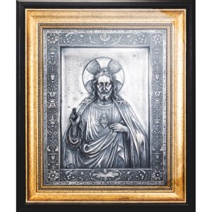 Ікона "Ісус" срібна в Києві от компании Иконная лавка