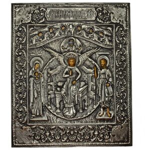 Ікона "Свята Софія Премудрість Божа" в сріблі
