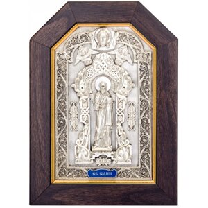 Ікона "Святий апостол Іоанн" зі срібла в Києві от компании Иконная лавка