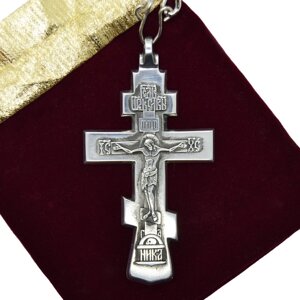 Ієрейський хрест з ланцюгом Кр-06