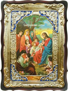 Ікона для храму "Благословення дітей" в Києві от компании Иконная лавка