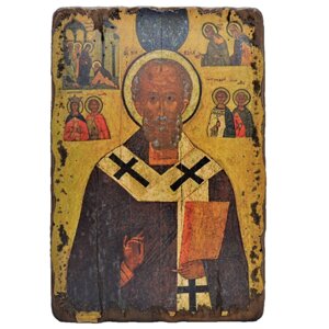 Икона под старину "Святитель Николай"