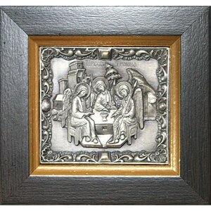 Ікона "Пресвята Трійця" зі срібла
