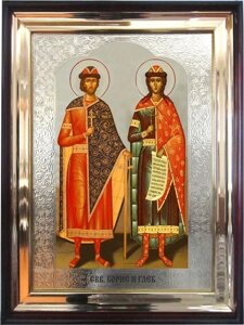 Храмова ікона "Святі благовірні князі Борис і Гліб"
