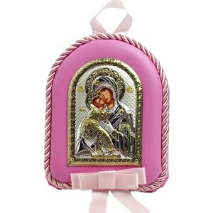 Ікона "Свята Богородиця Володимирська" дитяча для дівчинки
