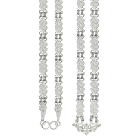 Ланцюжки для наперсних хрестів та панагії з латуні та срібла