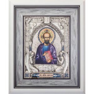 Ікона "Апостол Павло" зі срібла в Києві от компании Иконная лавка