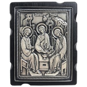 Ікона "Свята Трійця" в сріблі в Києві от компании Иконная лавка