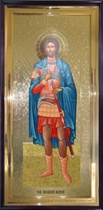 Храмова ікона Святий Іоанн Воїн 120х60 см в Києві от компании Иконная лавка