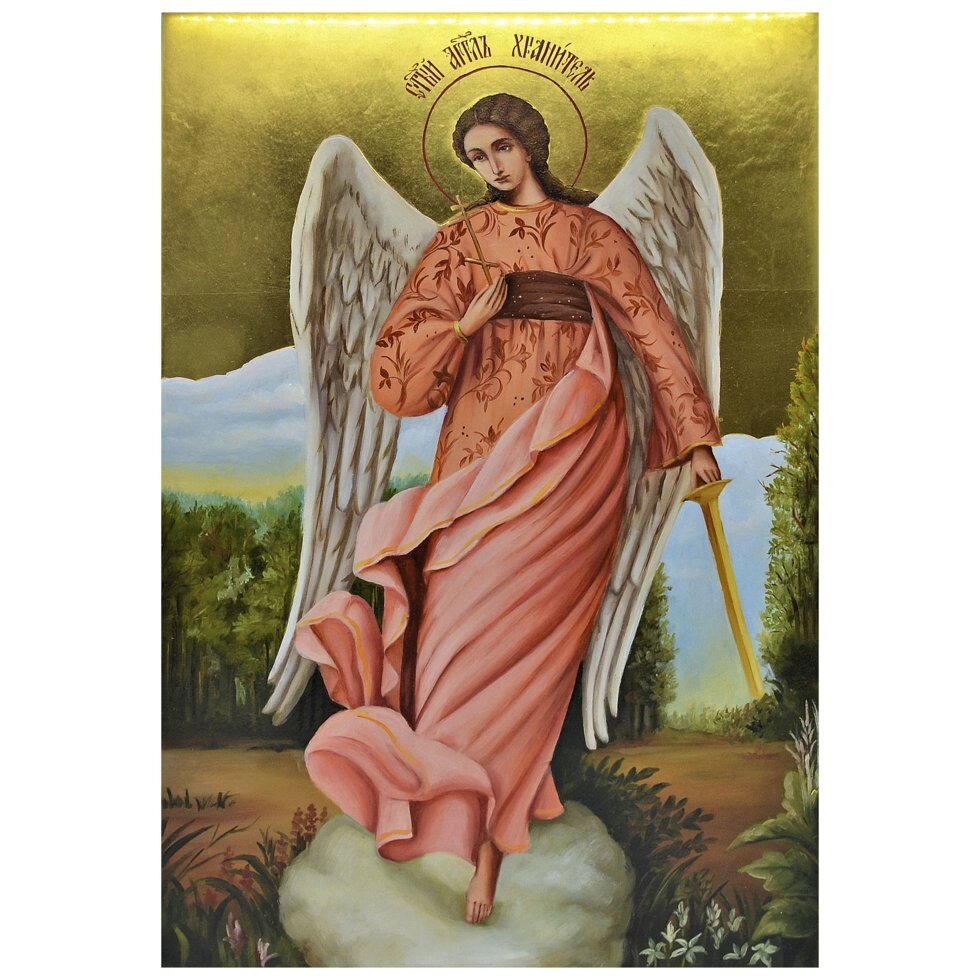 Писана ікона "Святий Ангел Хранитель" ростовой від компанії Іконна лавка - фото 1
