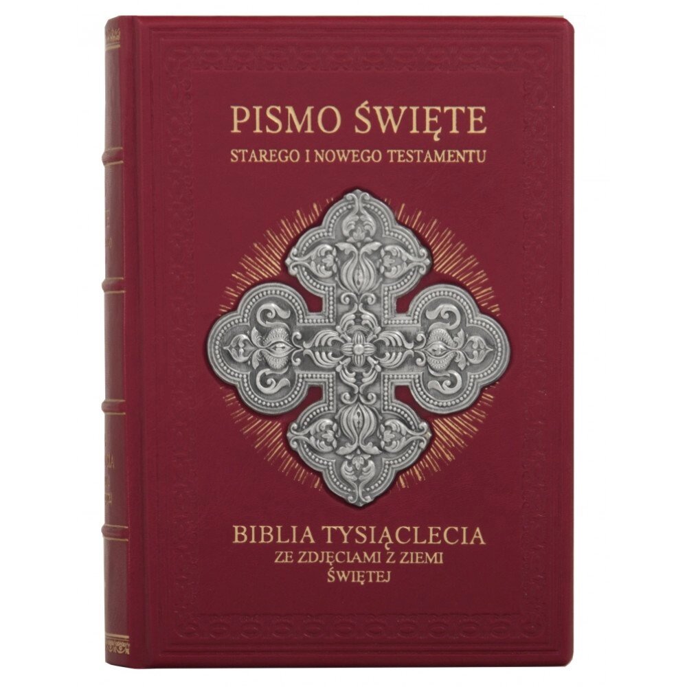 "PISMO ŚWIĘTY STAREGO I NOWEGO TESTAMENTU BIBLIA TYSIĄCLECIA ZE ZDJĘCIAMI Z ZIEMI ŚWIĘTEJ" від компанії Іконна лавка - фото 1