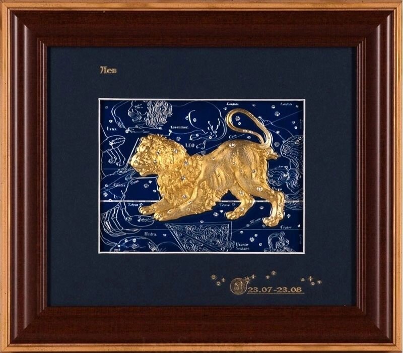 Подарок "Знак зодиака Лев" від компанії Іконна лавка - фото 1