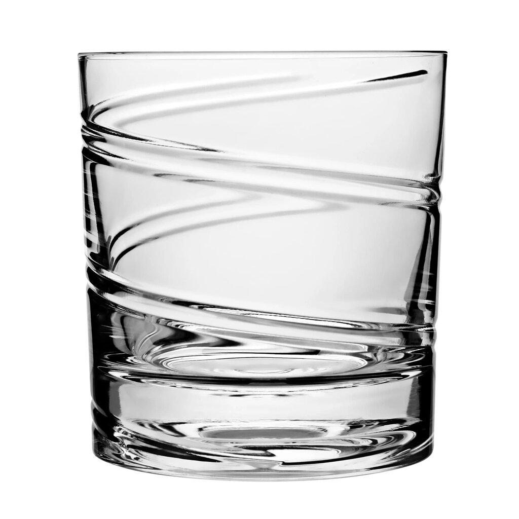 Склянка для віскі та води, що обертається Shtox Спіраль 320 мл кришталь від компанії Іконна лавка - фото 1
