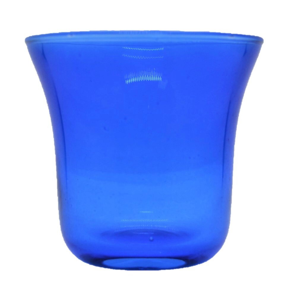 Стакан для лампад синій 7,5 см від компанії Іконна лавка - фото 1