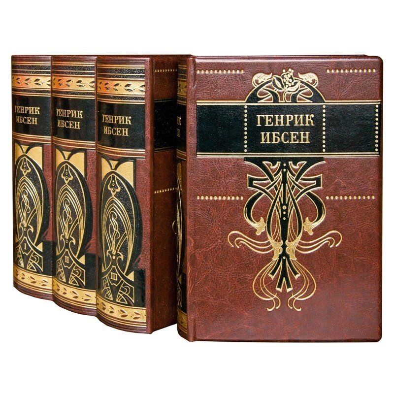 Зібрання творів "Генрік Ібсен" в 4 томах від компанії Іконна лавка - фото 1