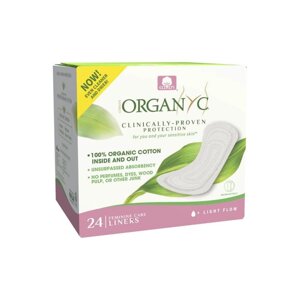 Щоденні прокладки органічні в індивідуальній упаковці Corman Organ (y)c ,24 шт.