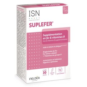 Комплекс Ineldea Суплефер / SUPLEFER - подолання втоми та дефіциту заліза .30 капсул