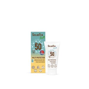 Крем сонцезахисний з високим рівнем захисту SPF 50 для обличчя і тіла Solar Tea Bio Bema Cosmetici,100 мл