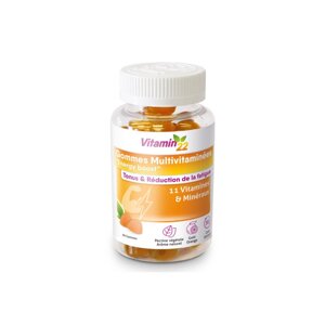 Vitamin’22 Жувальні пастилки Мультивітаміни заряд енергії / MULTIVITAMINEES ENERGY BOOST 11 вітамінів мінералів, 60 шт