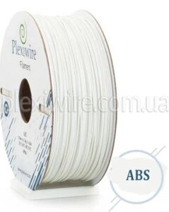 ABS пластик Plexiwire для 3D принтера білий 1.75мм (400м/ 1кг)