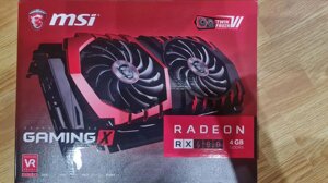 Відеокарта MSI AMD Radeon RX 480 4Gb Gaming (RX 480 GAMING 4G)
