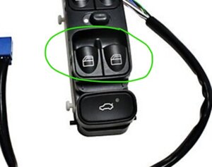 Mercedes Benz CClass кнопки склопідйомників