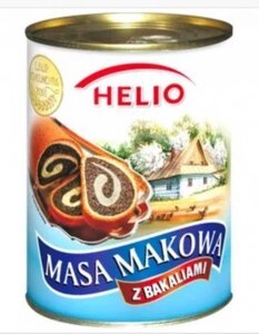 Макова маса HELIO MASA MAKOWA 850г (Польща)