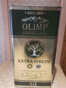 Оливкова олія «olimp» gold label, 5л Греція