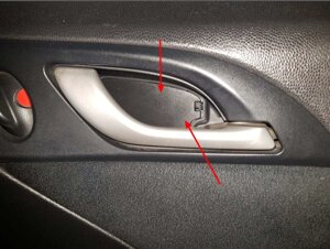 Внутрішня кришка ручки дверей Honda Civic VIII